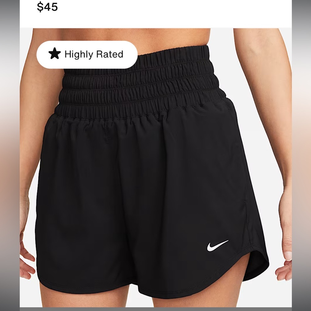 Nike dri-fit ultra high waisted 3” briefs lined short